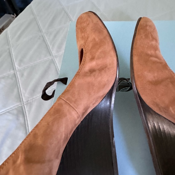 Lanvin Ballerina Wedge Nubuck Calfskin size 42 - Picture 8 of 15